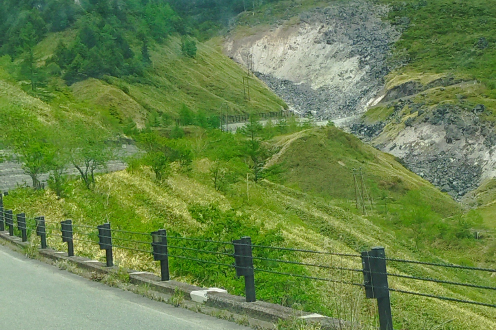 白根山周辺の案内